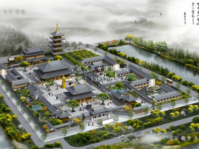 保定寺庙建筑总体规划方案